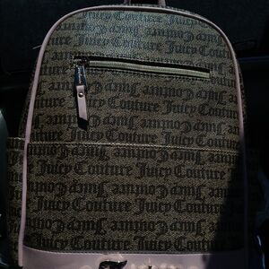 Juicy Couture Brown and Pink Backpack